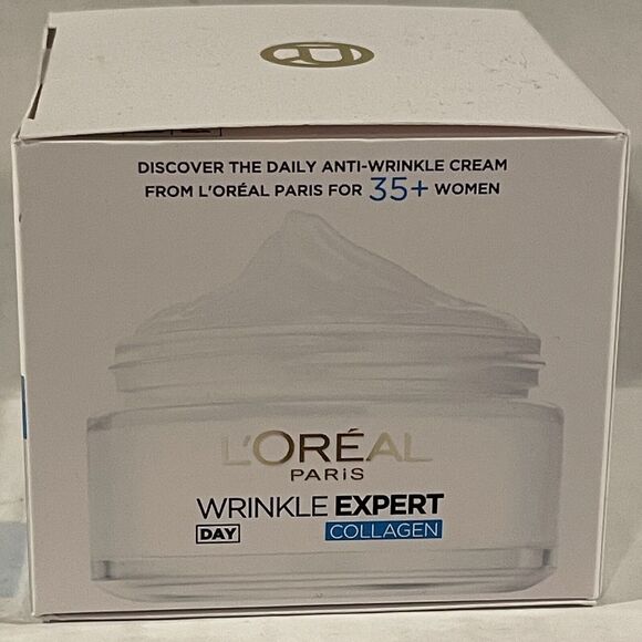 L'Oreal Wrinkle Expert Anti-Wrinkle Hydrating Day Cream 35+ Collagen 50ml/1.7oz - Picture 5 of 7